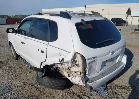 2007 Hyundai Tucson Gls from USA, damaged, VIN KM8JM12B27U522625